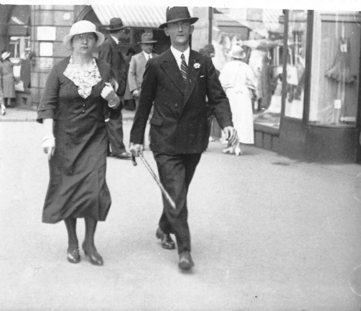 Historisches Foto von Hugo Sauer